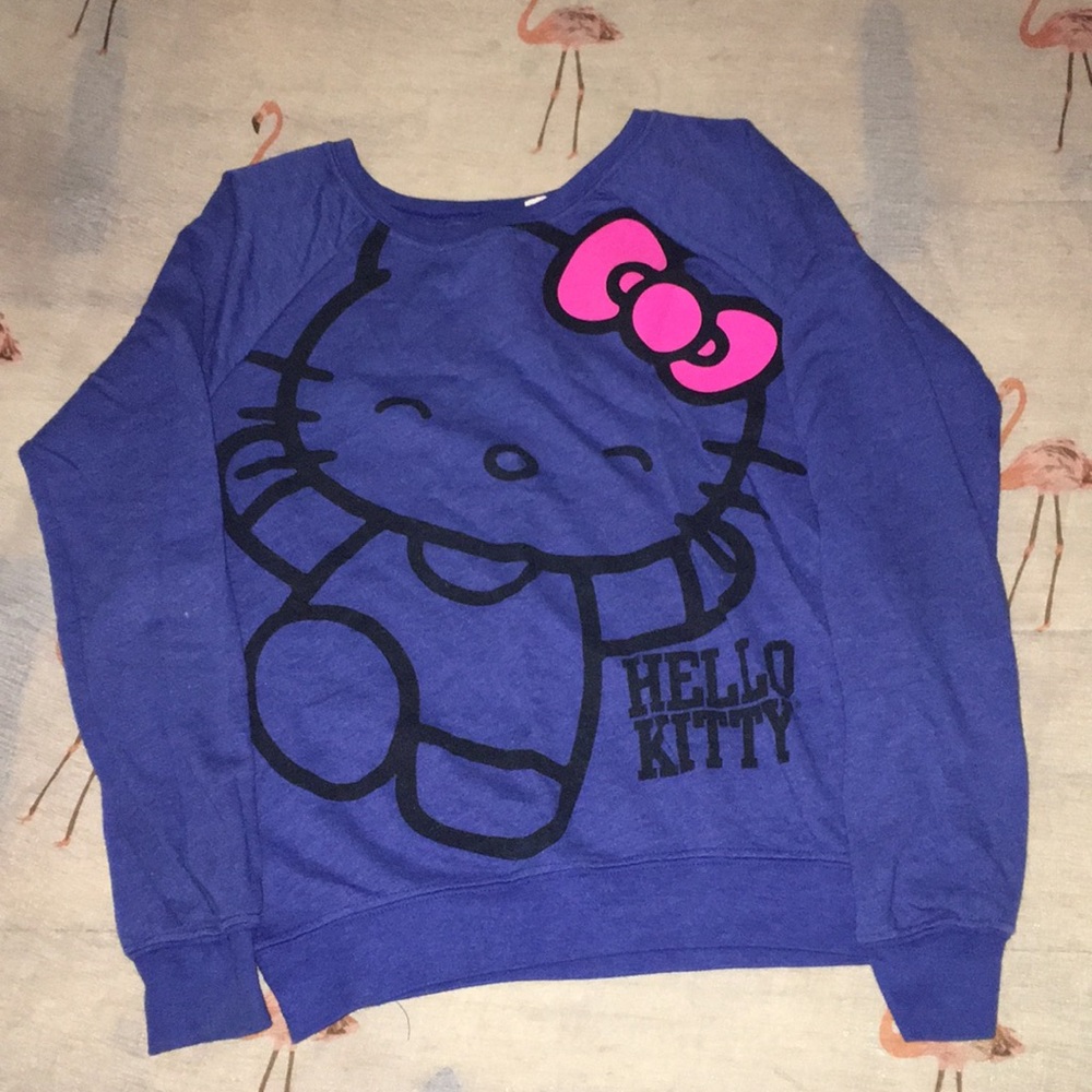 💙😻🎀Hello Kitty sweatshirt